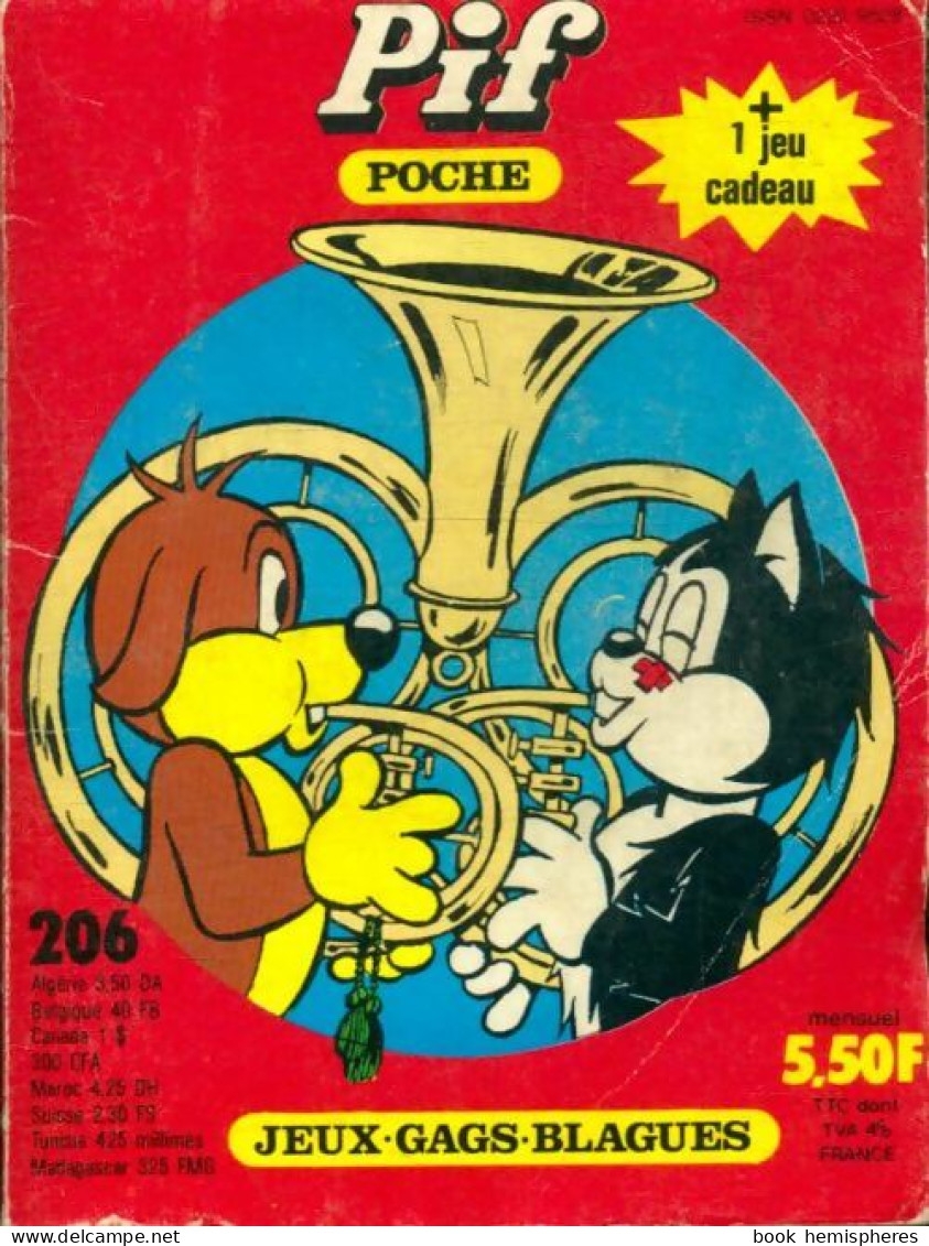 Pif Poche N°206 (1982) De Collectif - Sonstige & Ohne Zuordnung