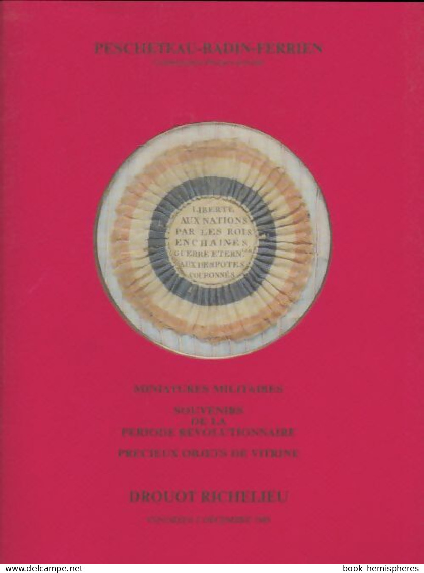 Miniatures Militaires (1988) De Collectif - Voyages