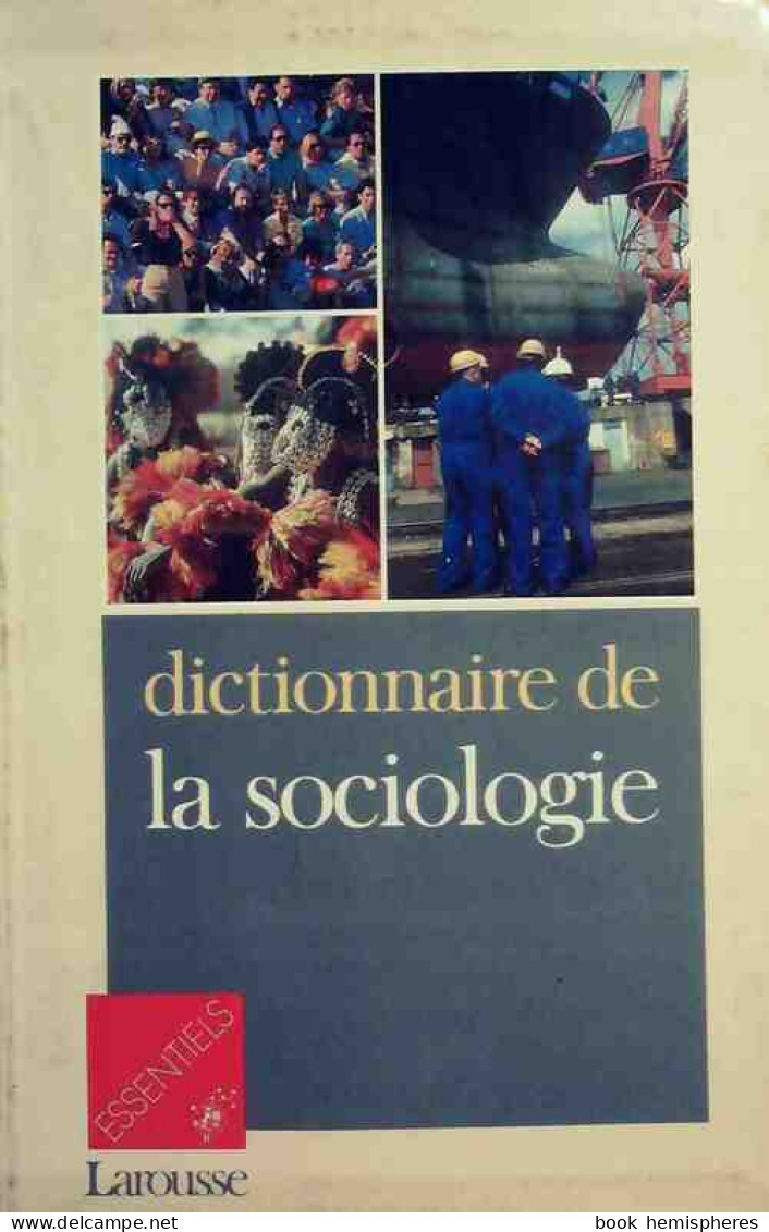 Dictionnaire De La Sociologie (1989) De X - Wetenschap