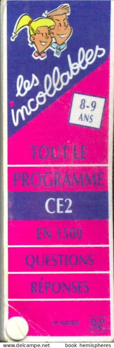 Les Incollables CE2 (1990) De Collectif - 6-12 Jahre