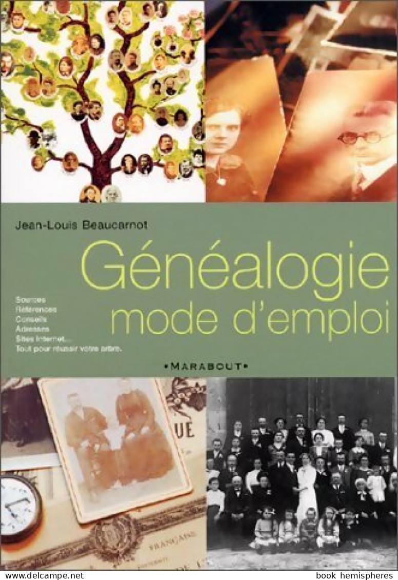 Généalogie. Mode D'emploi (2002) De Jean-Louis Beaucarnot - Viaggi