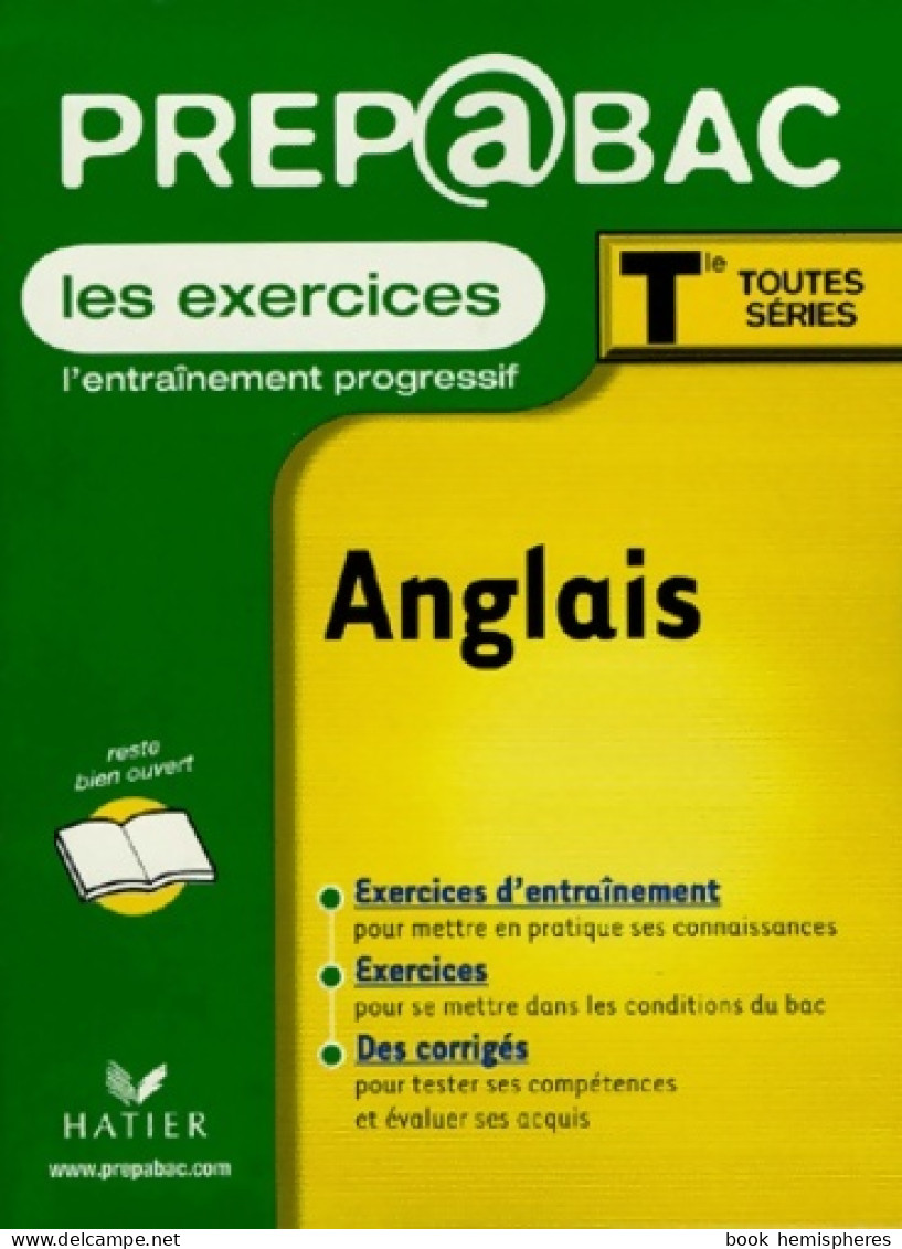 Prépabac Les Exercices : Anglais Terminale L ES S (2000) De Collectif - 12-18 Years Old