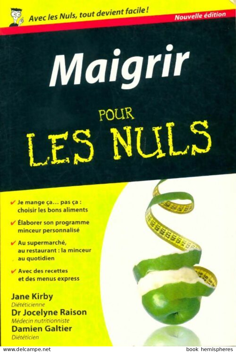 Maigrir Pour Les Nuls (2012) De Jane Kirby - Health