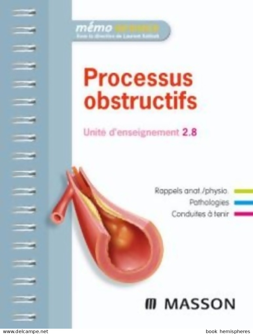 Processus Obstructifs : Unité D'enseignement 2. 8 (2010) De Benjamin Planquette - 18 Anni E Più