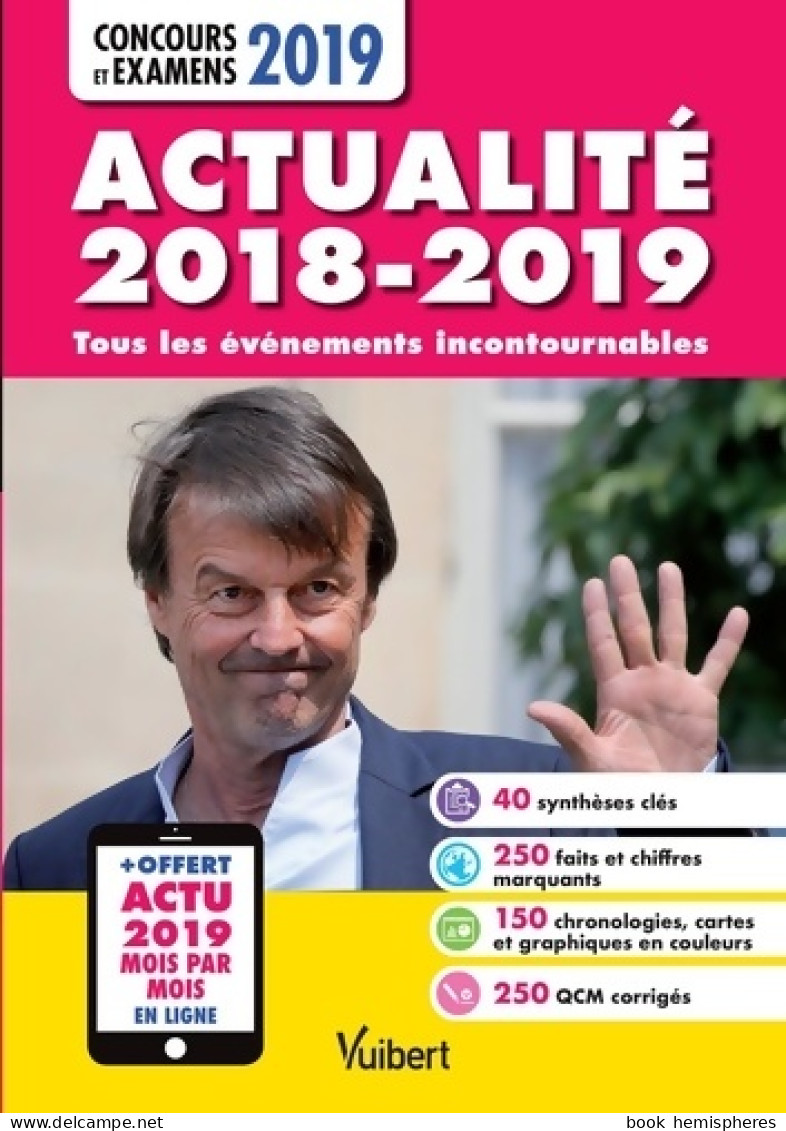 Actualité 2018-2019 - Concours Et Examens 2019 (2019) De Marie-laure Boursat - 18 Ans Et Plus