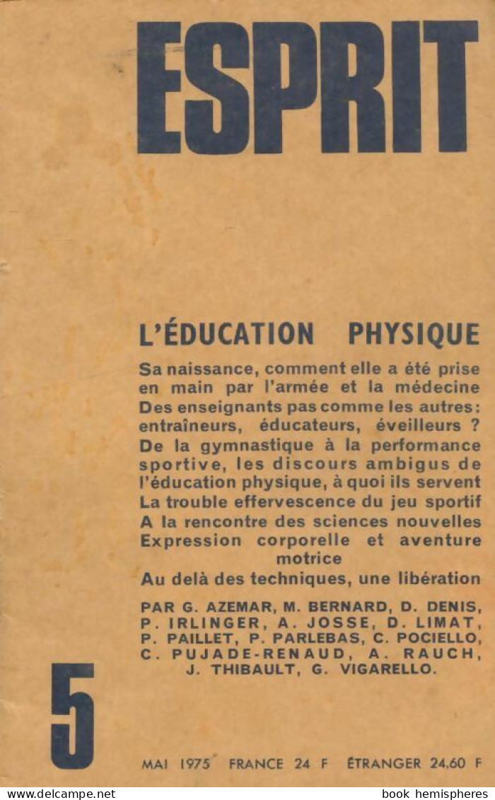 Esprit N°446 (1975) De Collectif - Unclassified