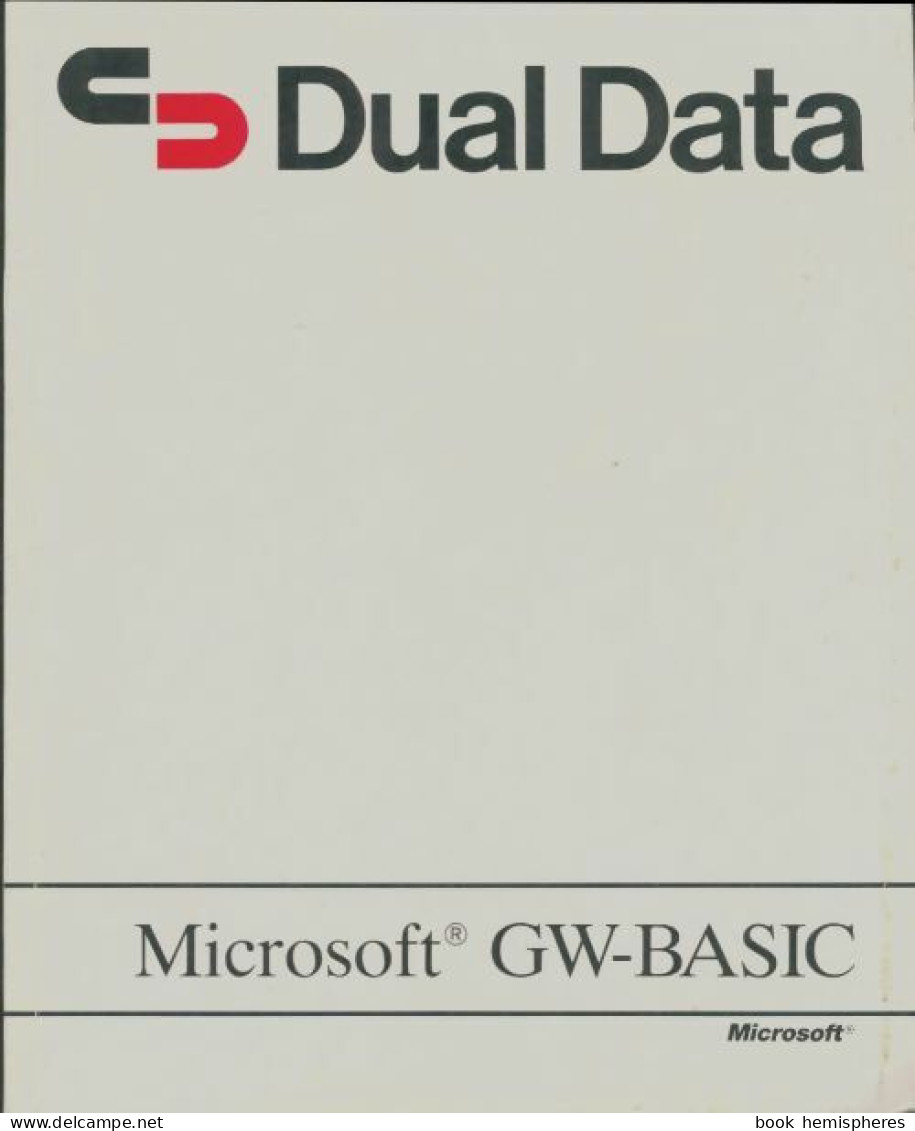 Dual Data Guide De L'utilisateur (1988) De Collectif - Informatik