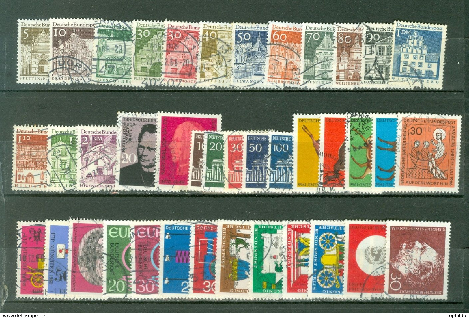 RFA   Année Complete 1966   Ob   TB  Voir Scan Et Description   - Used Stamps