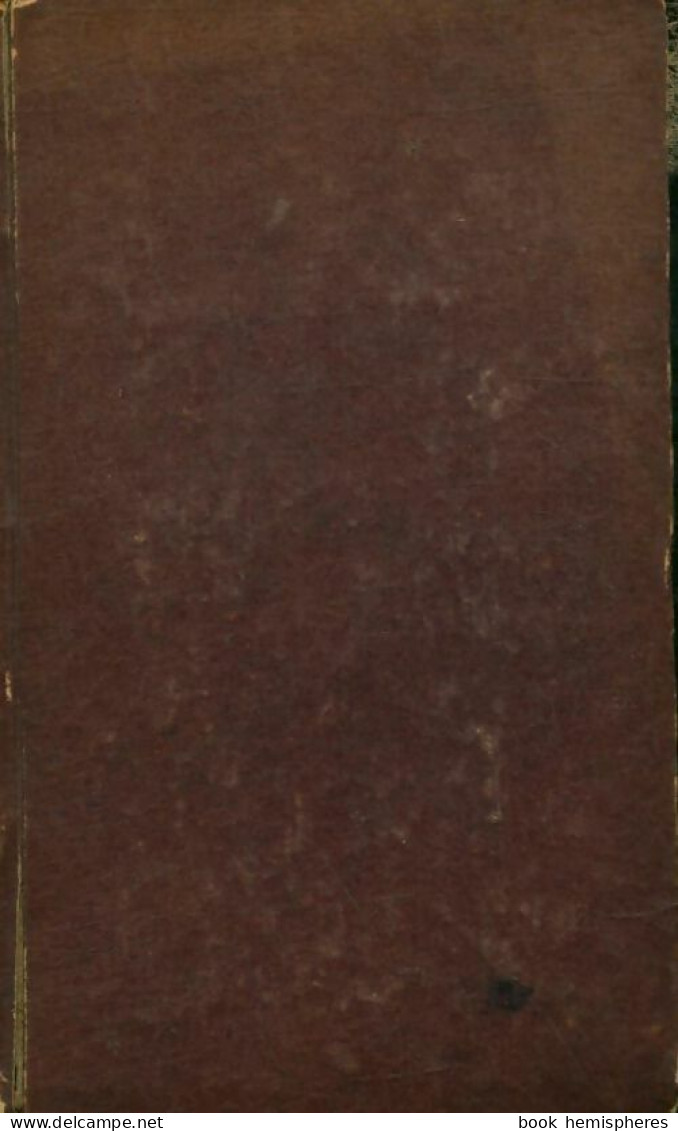 Oeuvres De Gresset Tome II (1803) De J.B Louis Gresset - Sonstige & Ohne Zuordnung