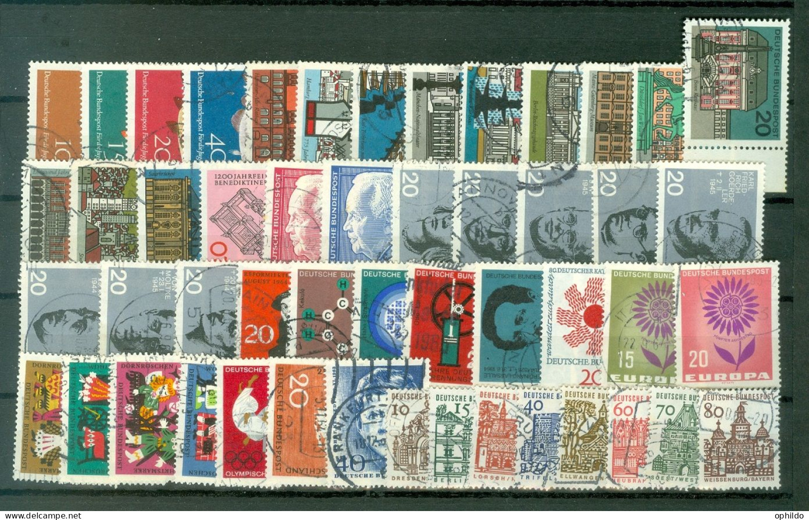 RFA   Année Complete 1964   Ob   TB  Voir Scan Et Description   - Used Stamps