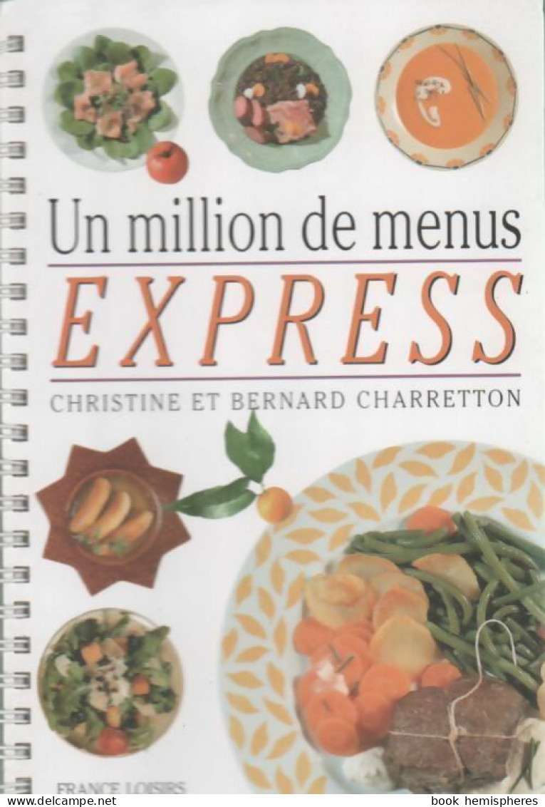 Un Million De Menus Express (2001) De Christine Charretton - Gastronomie