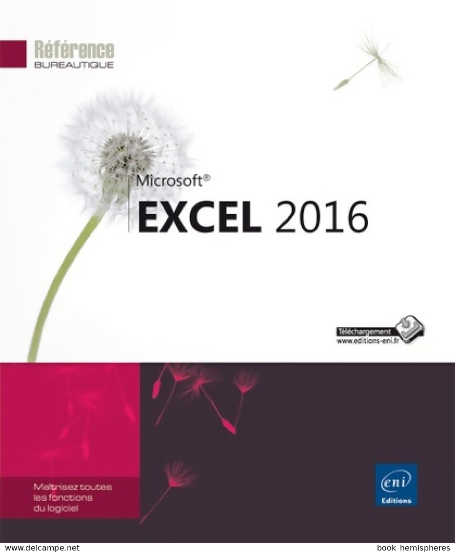 Excel 2016 (0) De Editions Eni - Informatique