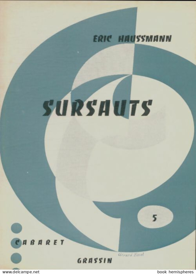 Sursauts (1960) De Éric Haussmann - Andere & Zonder Classificatie