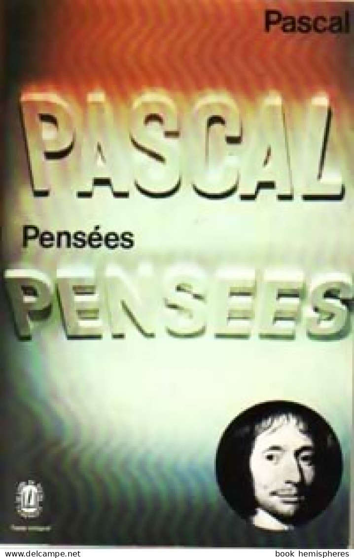 Pensées (1975) De Pascal - Psychologie & Philosophie