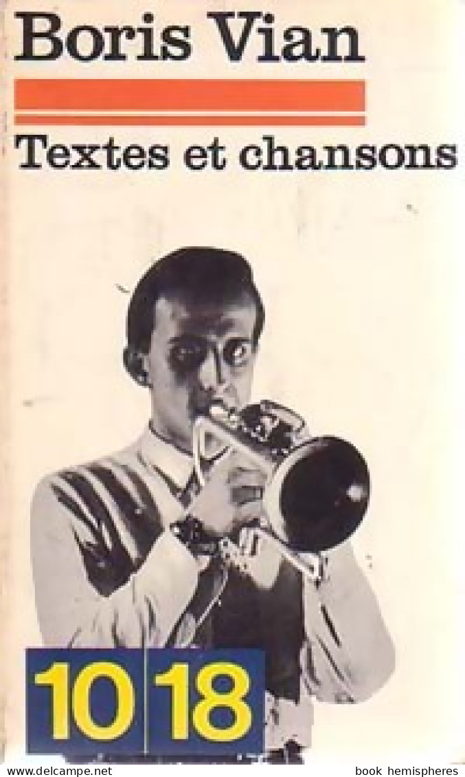 Textes Et Chansons (1969) De Boris Vian - Música