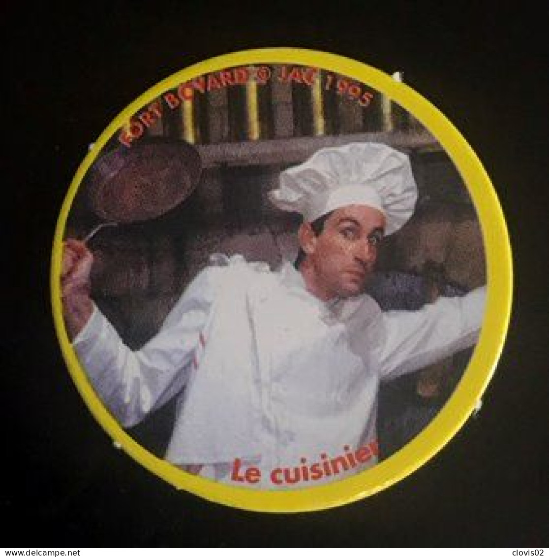 Le Cuisinier - POG Fort Boyard Série N°2 Claps Le Vrai 1995 - Otros & Sin Clasificación