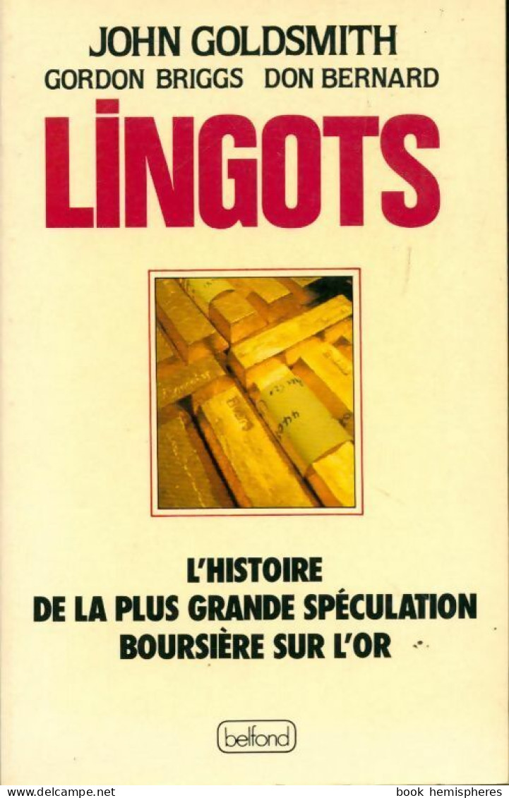 Lingots (1984) De John Goldsmith - Economie