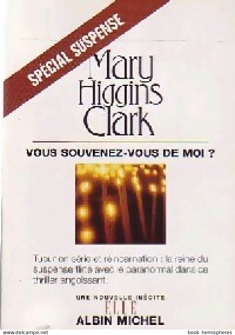 Vous Souvenez Vous De Moi ? (2002) De Mary Higgins Clark - Natur