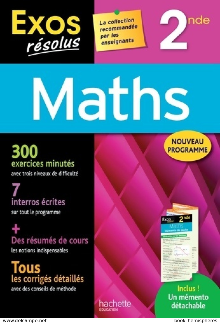 Maths Seconde (2017) De Lydia Misset Rocherolle - 12-18 Ans