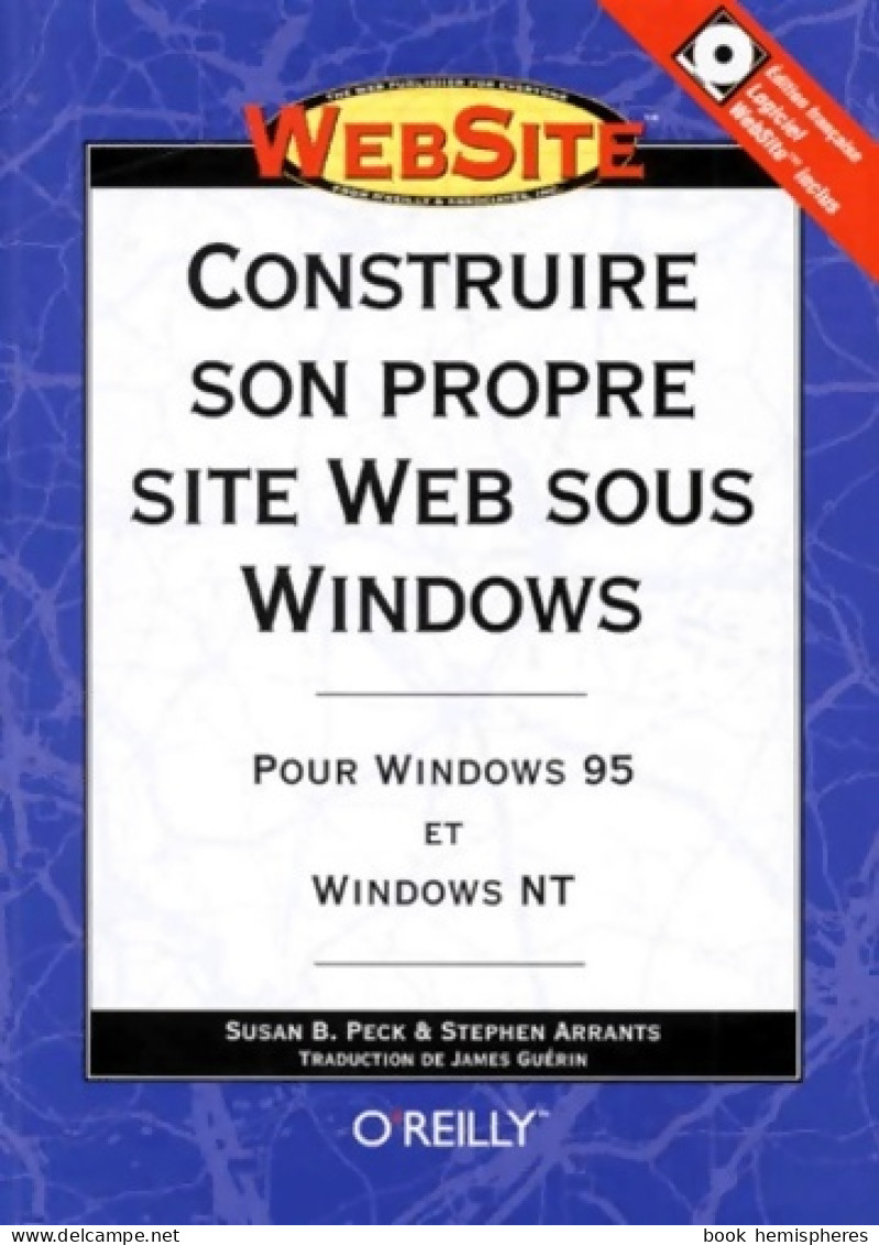 Construire Son Propre Site Web Sous Windows (1998) De Susan-B Peck - Informatique