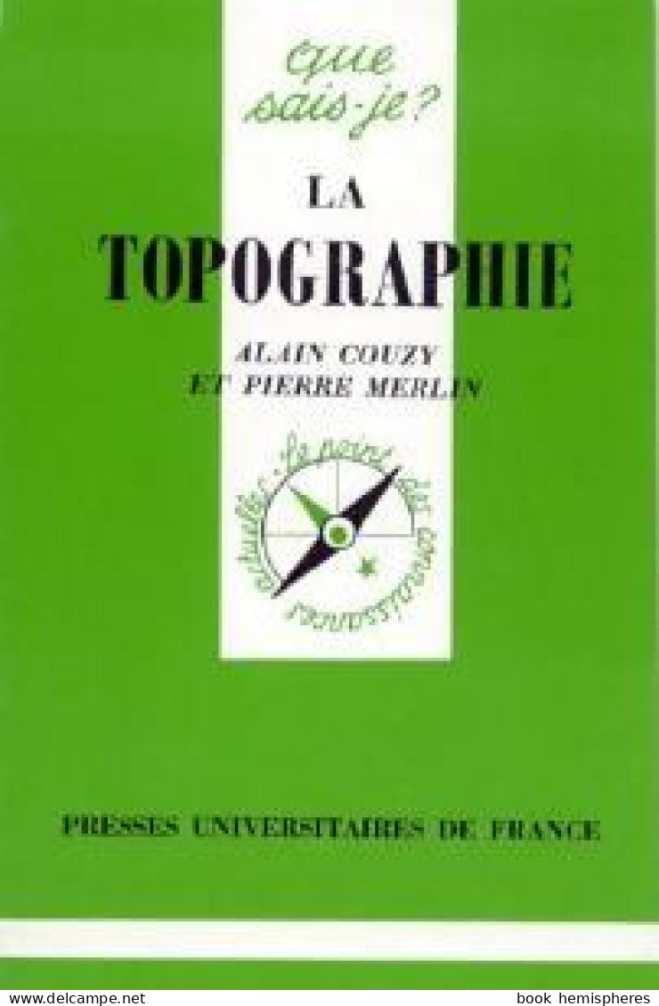 La Topographie (1957) De Pierre Couzy - Geografia