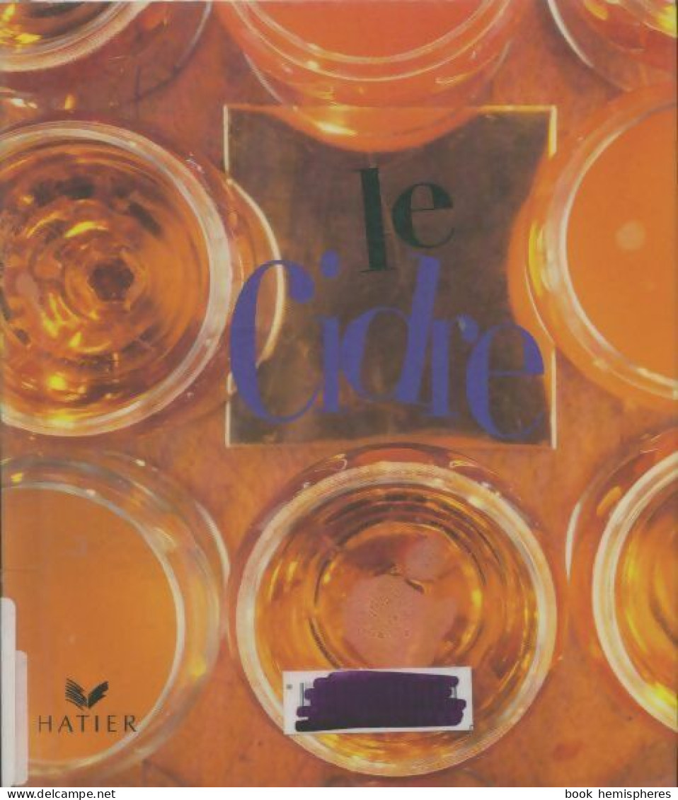 Le Cidre (1997) De Bernard Rio - Gastronomie
