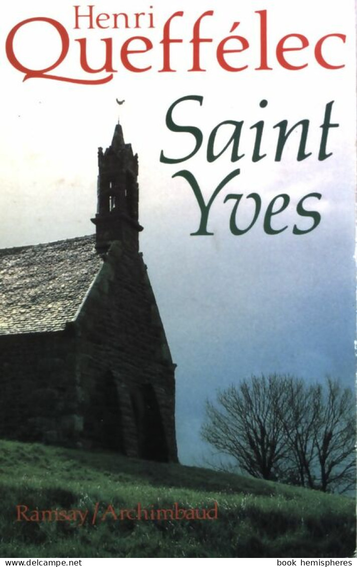 Saint Yves (1987) De Henri Quéffelec - Other & Unclassified