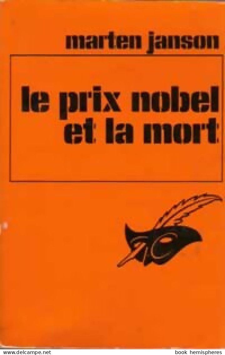 Le Prix Nobel Et La Mort (1976) De Janson Marten - Sonstige & Ohne Zuordnung