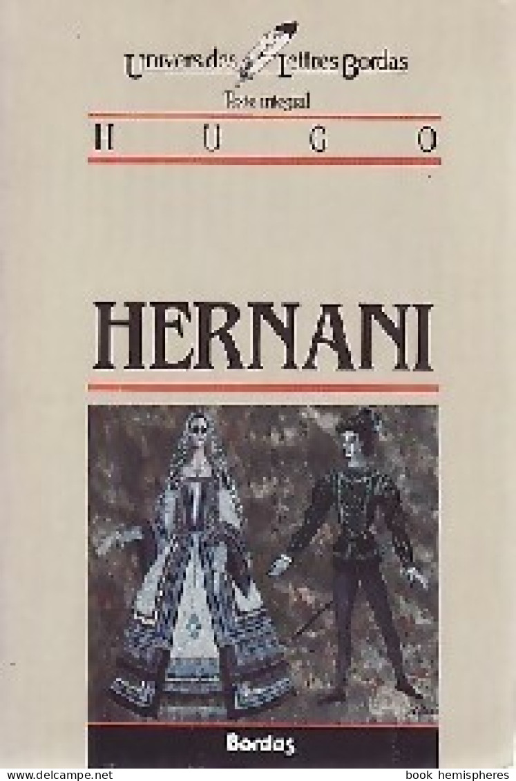 Hernani (1985) De Victor Hugo - Sonstige & Ohne Zuordnung
