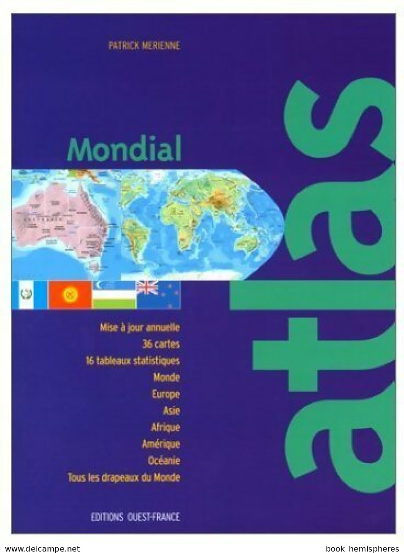 Atlas Mondial (2001) De Patrick Mérienne - Cartes/Atlas