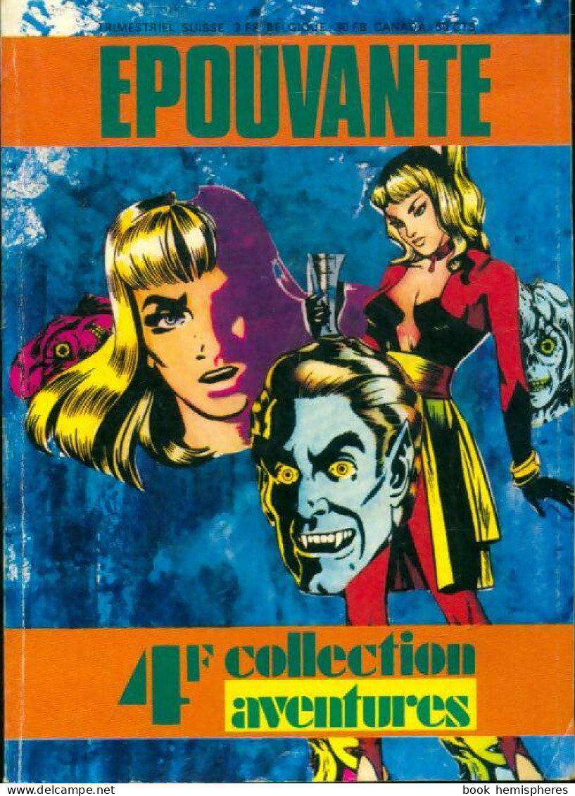 Epouvante N°3 (1974) De Collectif - Other & Unclassified
