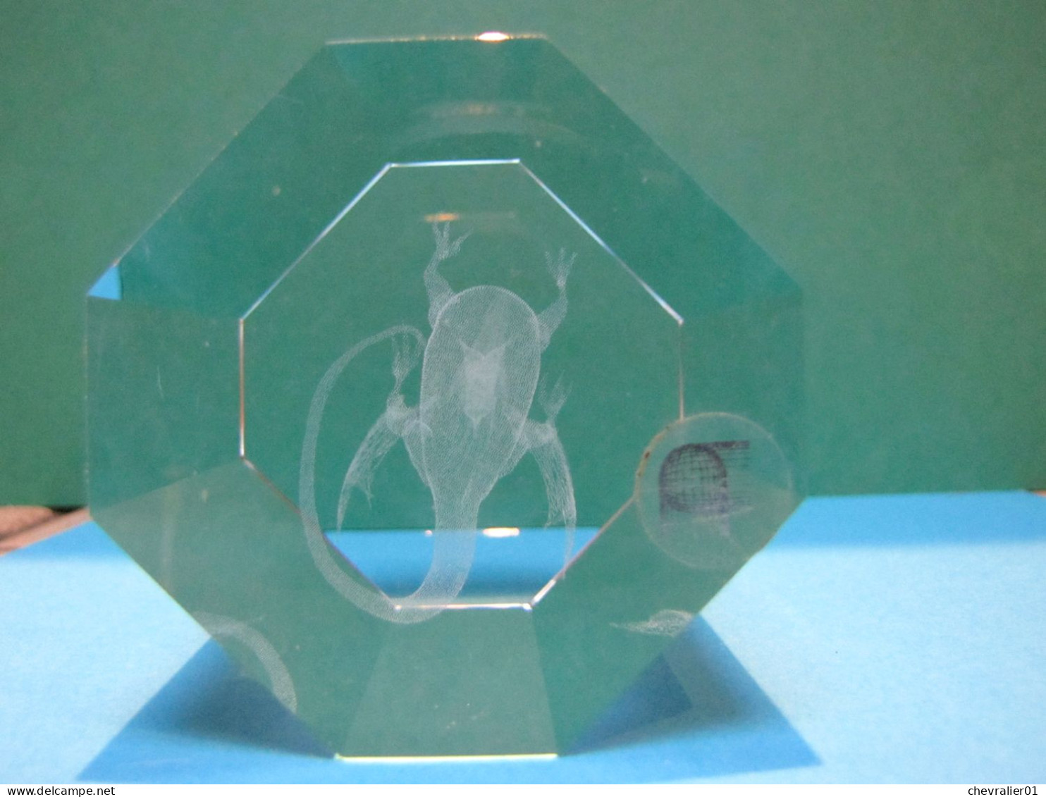Cristal Gravé Au Lazer - Dragon - Glas & Kristal