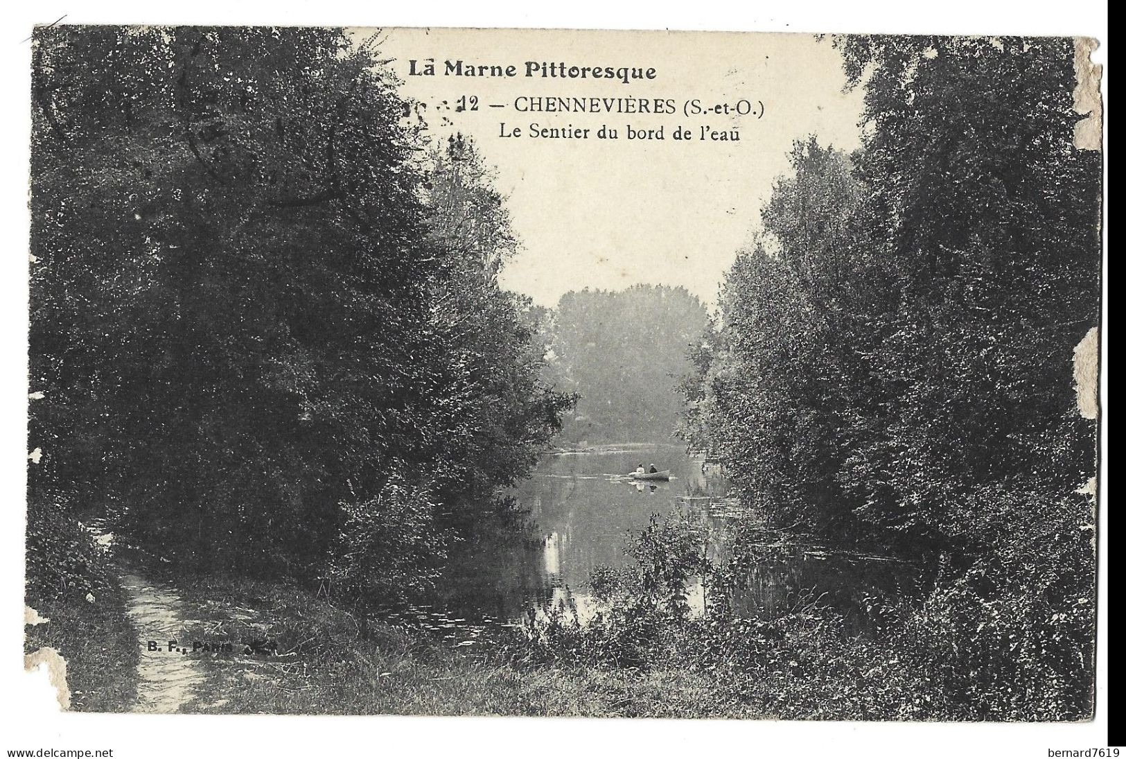 94 Chennevieres  - Lesentier Du Bord De L'eau - Chennevieres Sur Marne