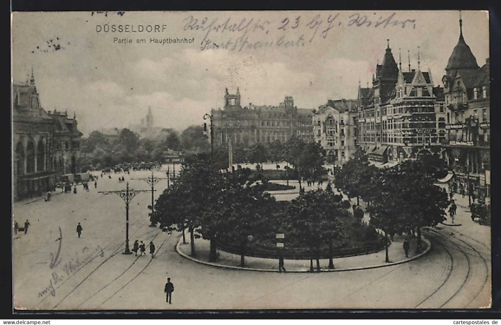 AK Düsseldorf, Vorplatz Hauptbahnhof  - Düsseldorf