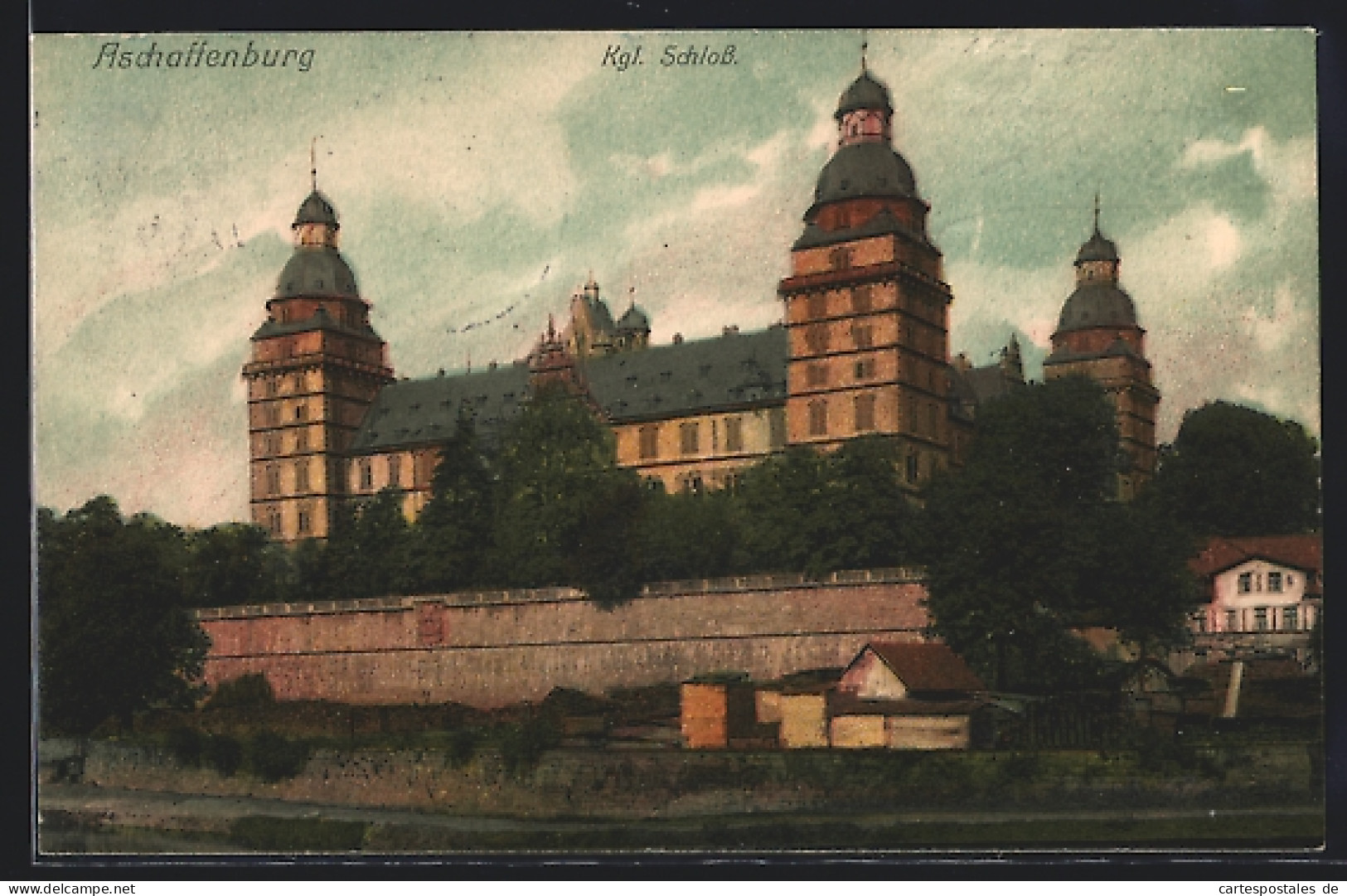AK Aschaffenburg, Königliches Schloss  - Aschaffenburg