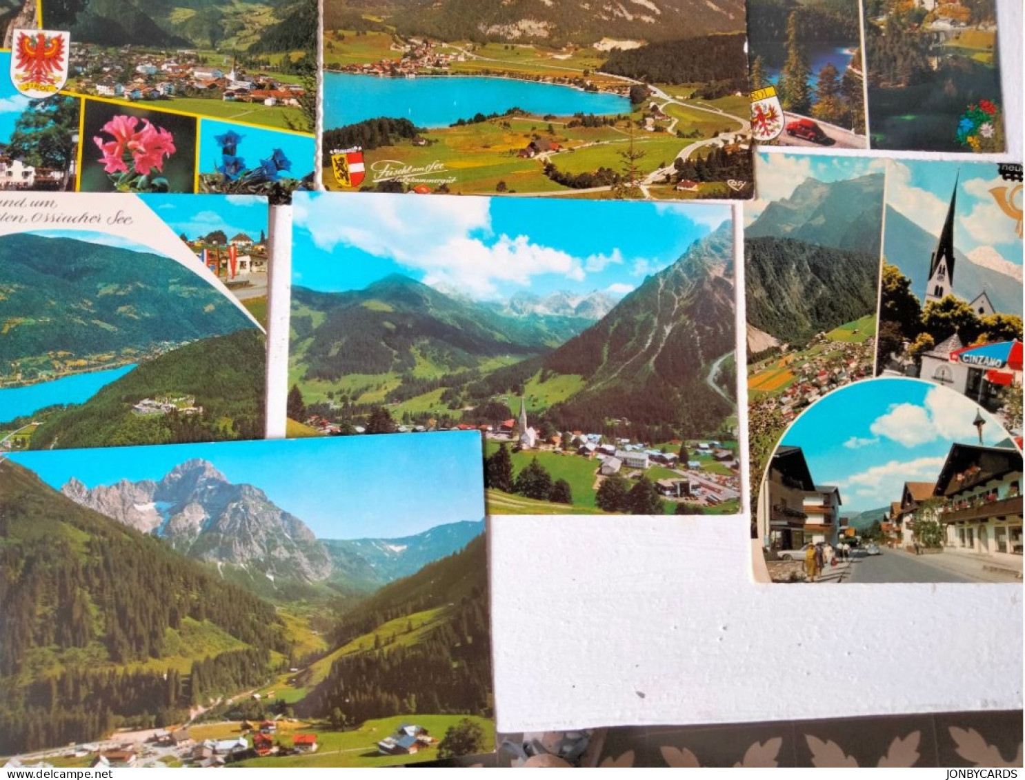 Dèstockage - Austria,Cities,Towns,Mountains.21 Postcards.#61 - Verzamelingen & Kavels