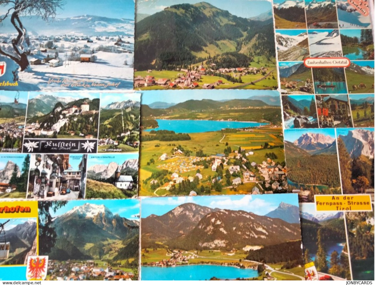 Dèstockage - Austria,Cities,Towns,Mountains.21 Postcards.#61 - Colecciones Y Lotes