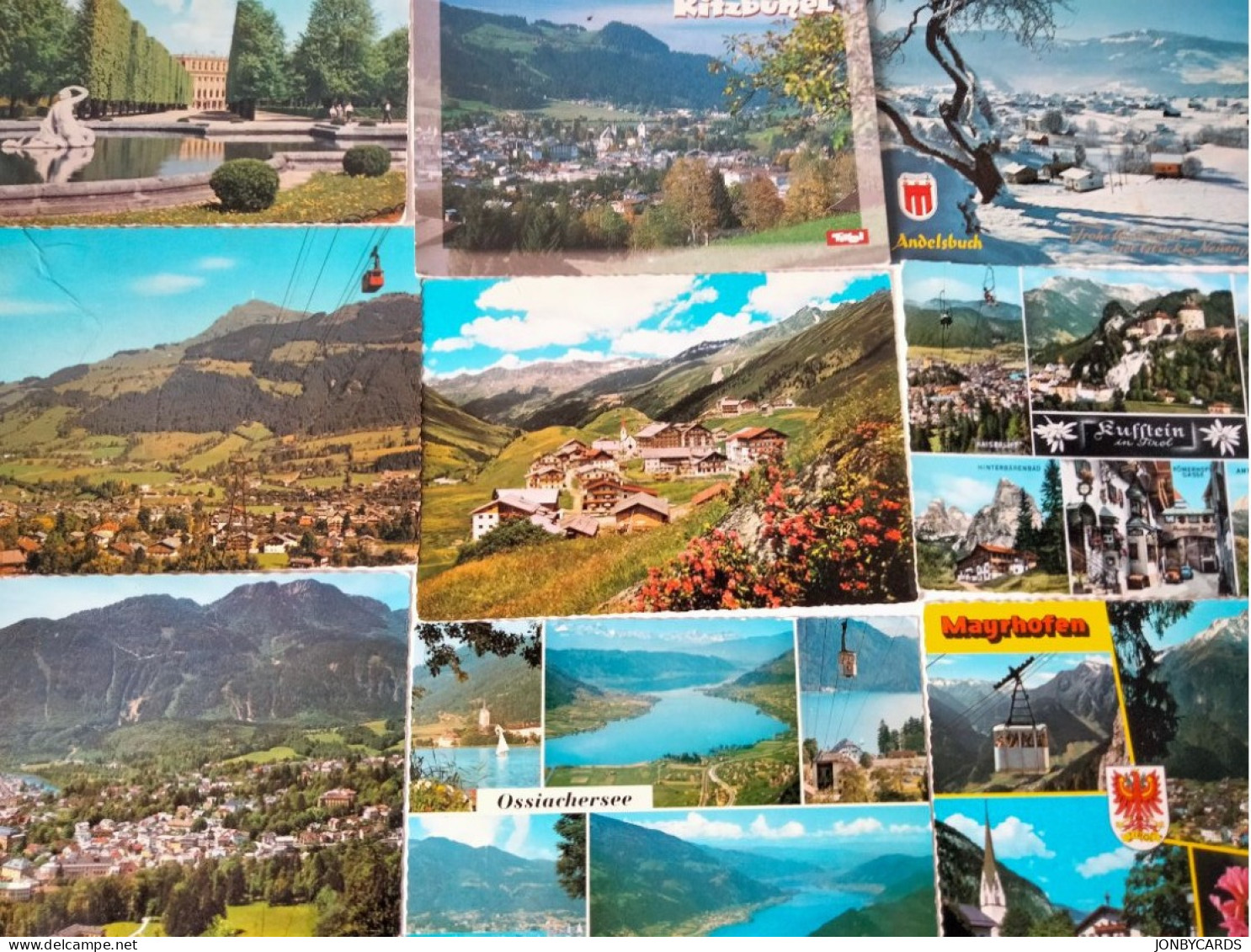 Dèstockage - Austria,Cities,Towns,Mountains.21 Postcards.#61 - Collections & Lots