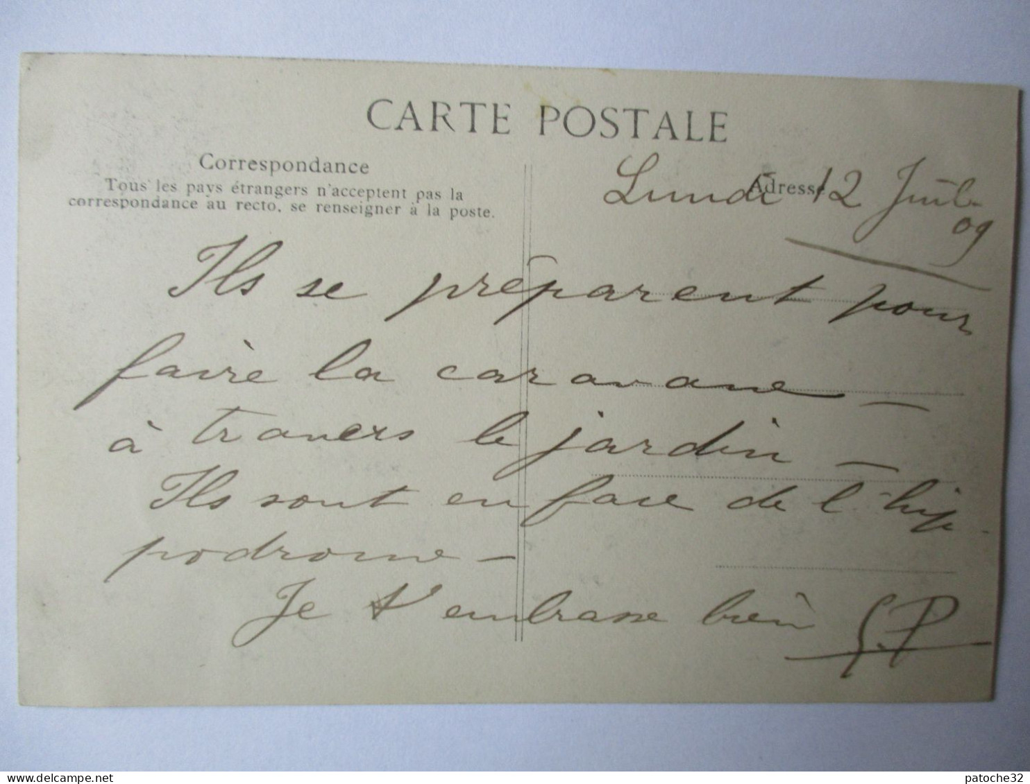 Cpa...l'oasis Saharienne...les Touareg A Paris...1909...chameliers...animée...1909... - Expositions