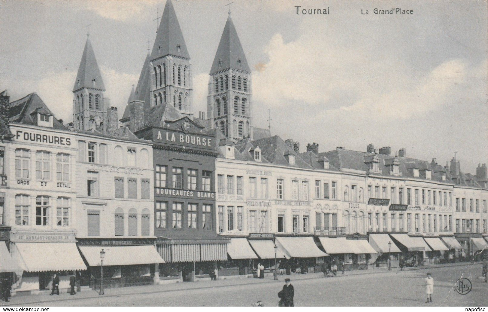 104-Tournai-Doornik La Grand'Place - Tournai