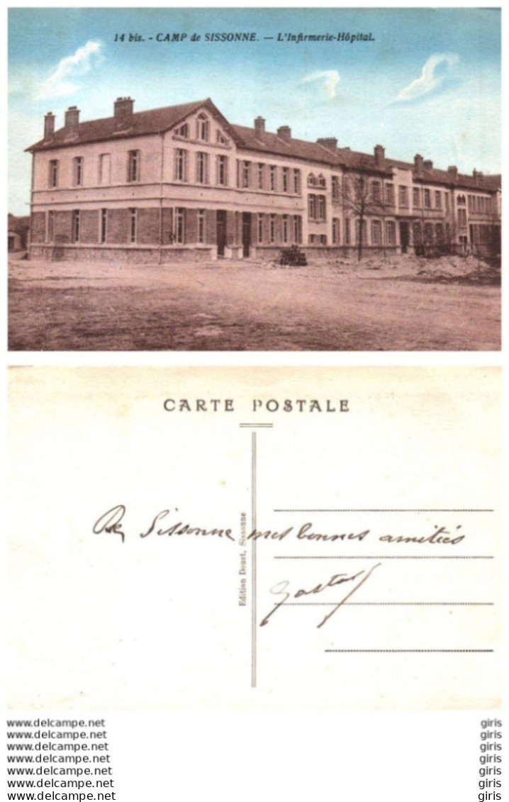 02 - Aisne - Camp De Sissonne - L'Infirmerie Hospital - Sissonne