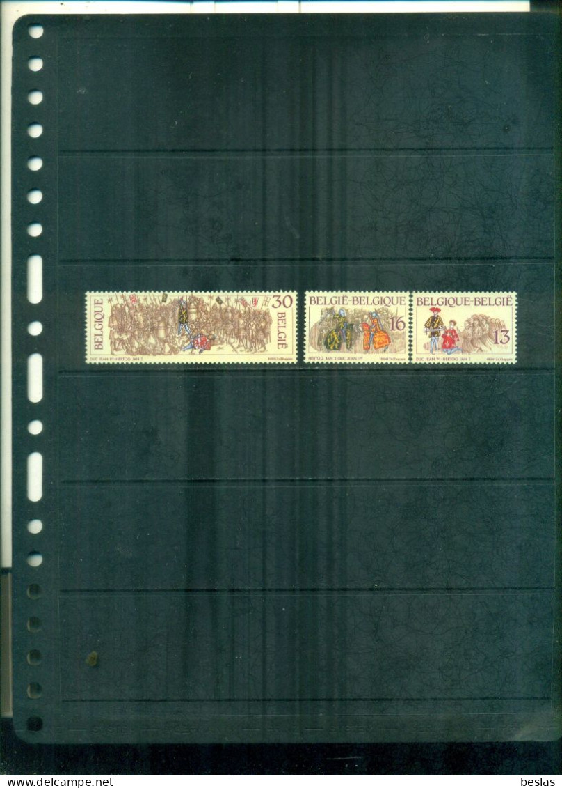 BELGIQUE JEAN I DUC DE BRABANT 3 VAL NEUFS A PARTIR DE 0.75 EUROS - Unused Stamps