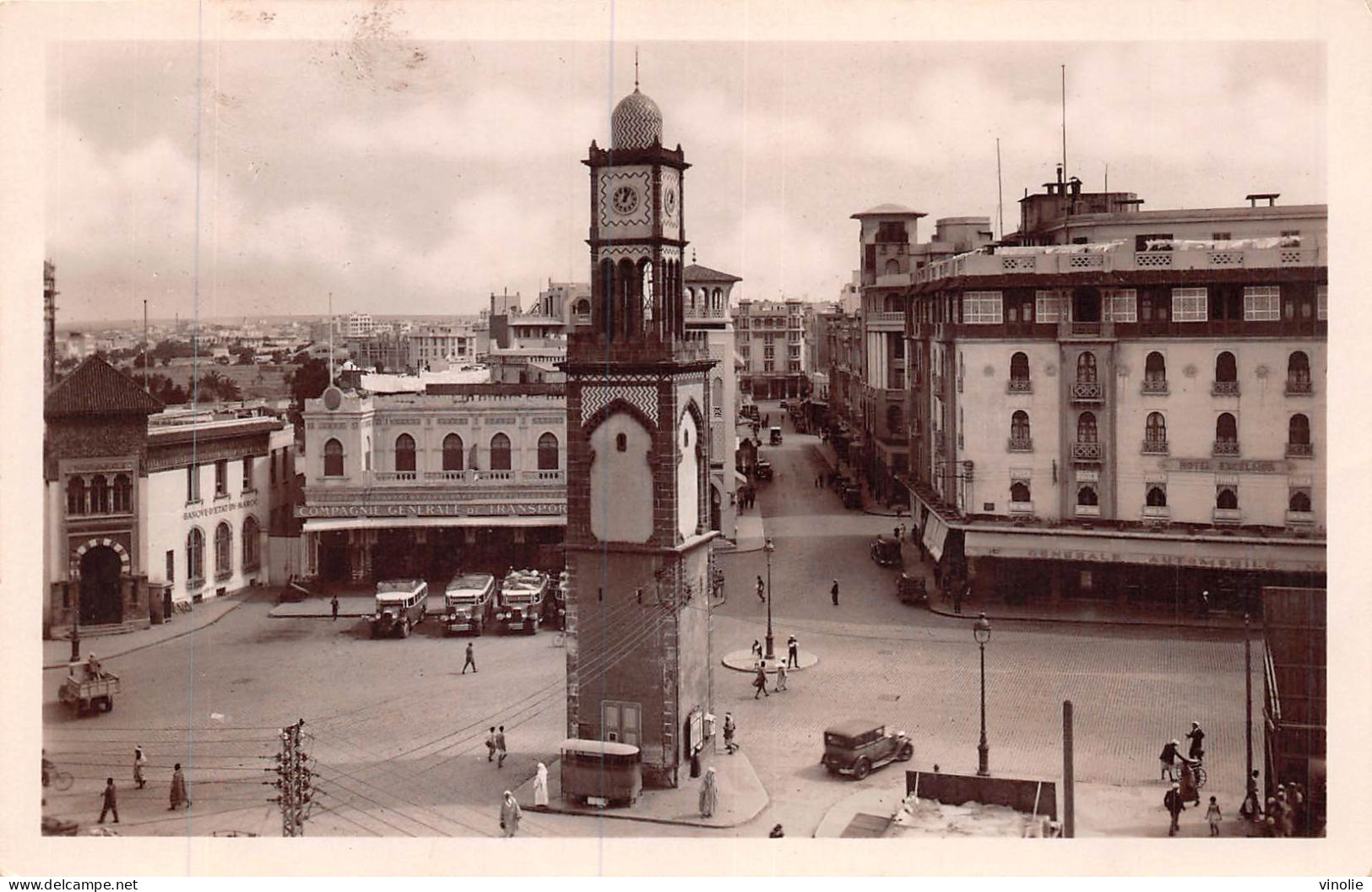 P-24-Mi-Is-689 : CASABLANCA. PLACE DE FRANCE - Casablanca