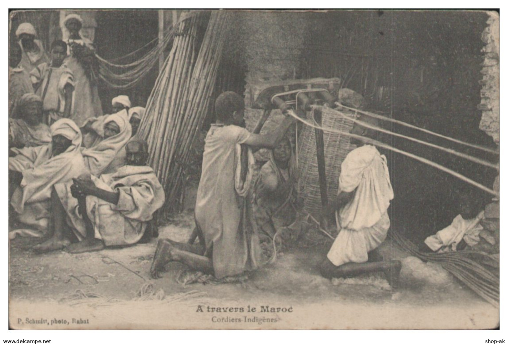 S5595/ A Travers Le Maroc  - Cordiers Indigenes  Marokko AK 1914 - Ohne Zuordnung