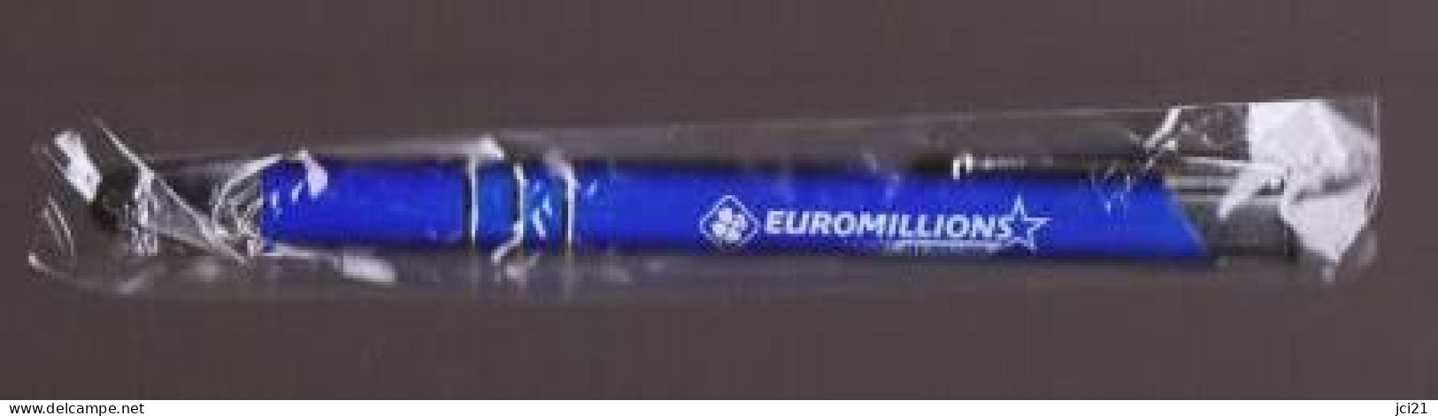 Stylo " EUROMILLIONS " Avec Embout Tactile Caoutchouc _Di433 - Schrijfgerief
