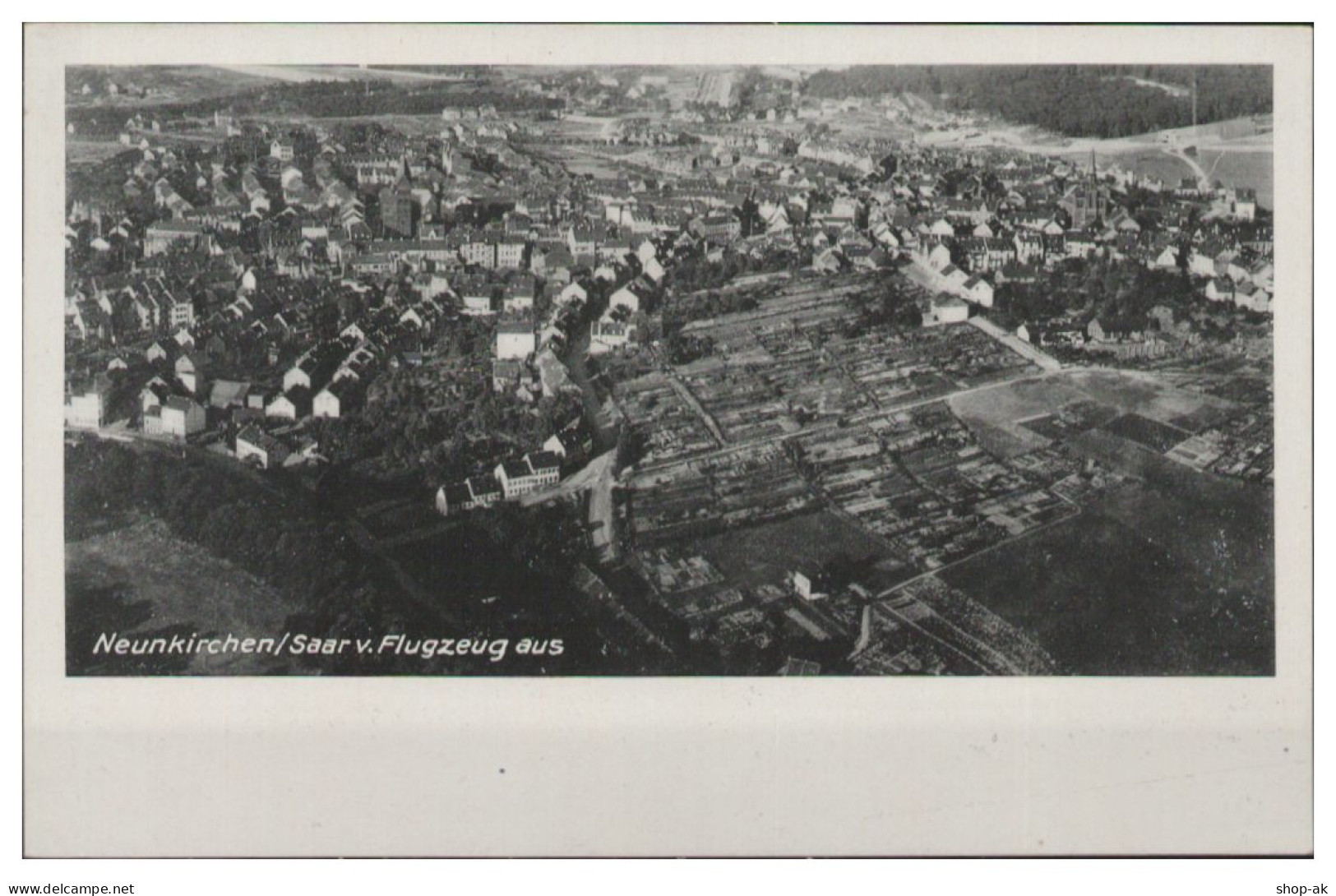 MW14317/ Neunkirchen Saar  AK Seltenes Strähle Luftbild 30/40er Jahre - Sonstige & Ohne Zuordnung