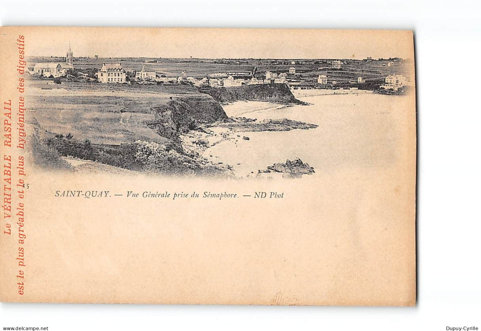 SAINT QUAY - Vue Générale Prise Du Sémaphore - Très Bon état - Saint-Quay-Portrieux