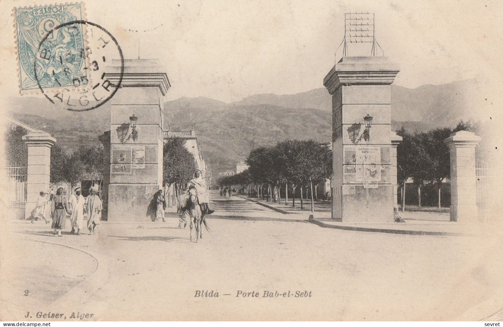 BLIDA -     Porte De Bab El Sebt   Pas Courante - Blida