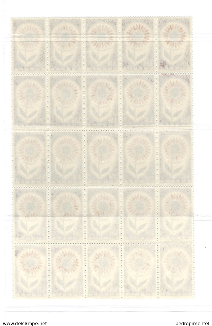 Portugal 1964 "Europa CEPT" condition MNH #934-936 (sheet of 25 5x5)