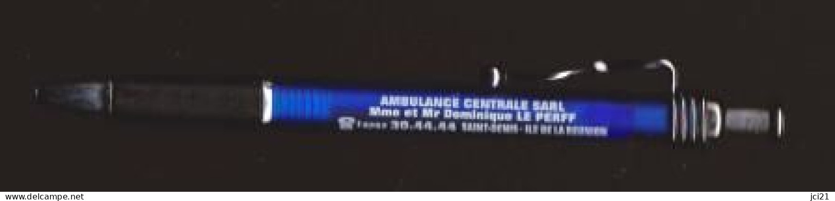 Stylo  " Ambulance Centrale - St Denis De La Réunion "_D410 - Schreibgerät